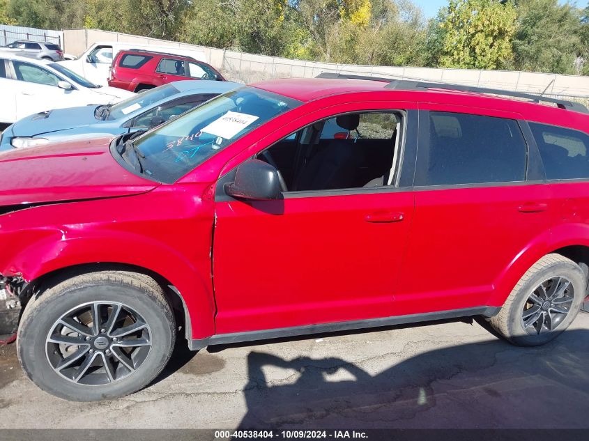 2018 Dodge Journey Se VIN: 3C4PDCAB5JT340317 Lot: 40538404