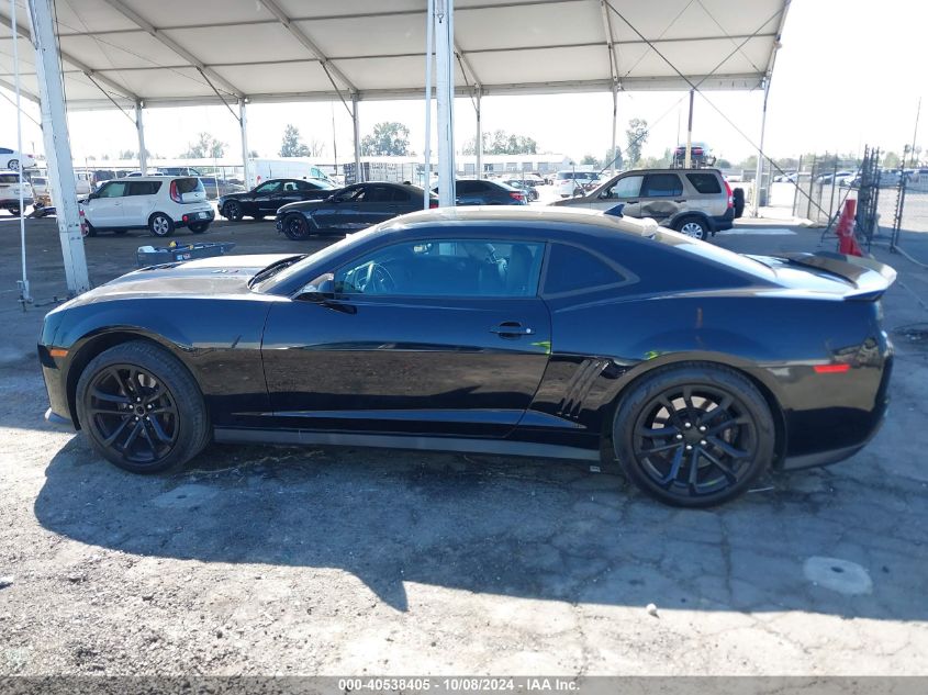 2013 Chevrolet Camaro Zl1 VIN: 2G1FZ1EP1D9803836 Lot: 40538405