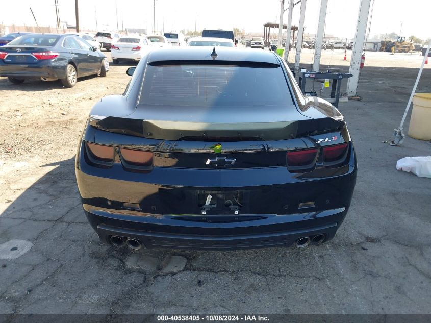 2013 Chevrolet Camaro Zl1 VIN: 2G1FZ1EP1D9803836 Lot: 40538405