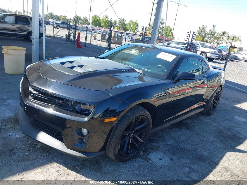 2013 Chevrolet Camaro Zl1 VIN: 2G1FZ1EP1D9803836 Lot: 40538405