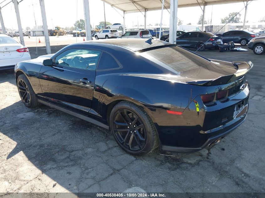 2013 Chevrolet Camaro Zl1 VIN: 2G1FZ1EP1D9803836 Lot: 40538405