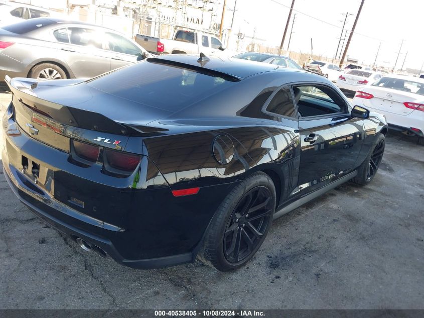 2013 Chevrolet Camaro Zl1 VIN: 2G1FZ1EP1D9803836 Lot: 40538405