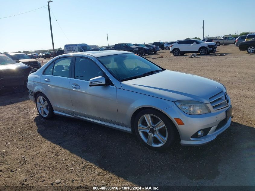 2010 Mercedes-Benz C 300 Luxury 4Matic/Sport 4Matic VIN: WDDGF8BB2AR131377 Lot: 40538416