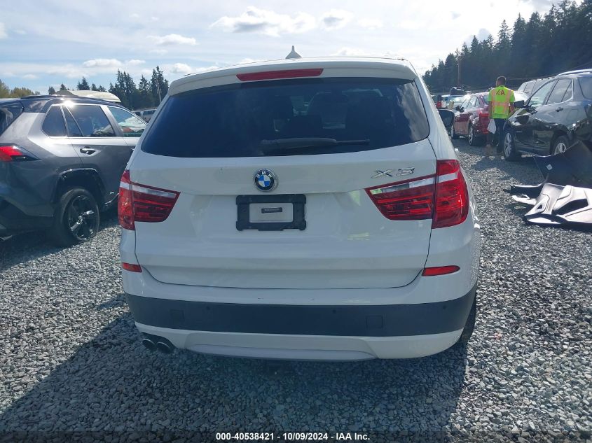 2014 BMW X3 xDrive28I VIN: 5UXWX9C50E0D35298 Lot: 40538421