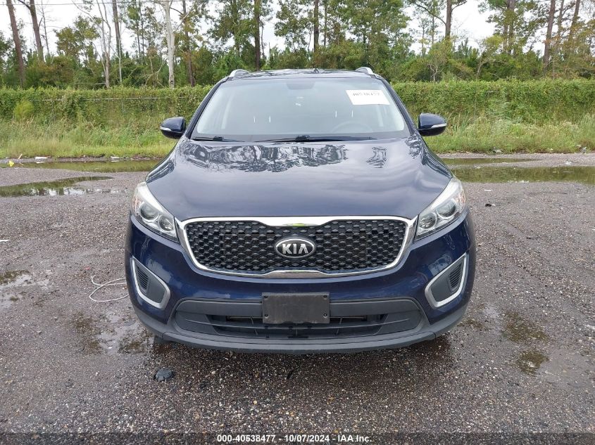 2016 Kia Sorento 2.4L Lx VIN: 5XYPG4A39GG057506 Lot: 40538477