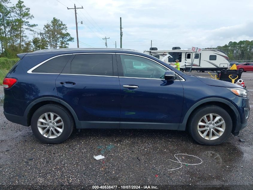 2016 Kia Sorento 2.4L Lx VIN: 5XYPG4A39GG057506 Lot: 40538477