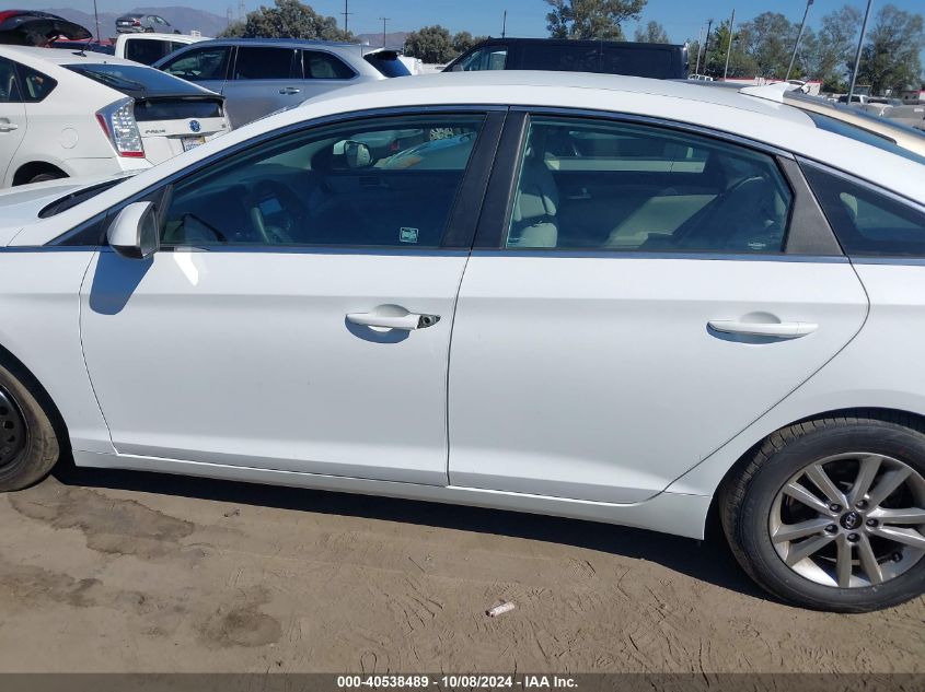 2017 HYUNDAI SONATA SE - 5NPE24AF0HH443614