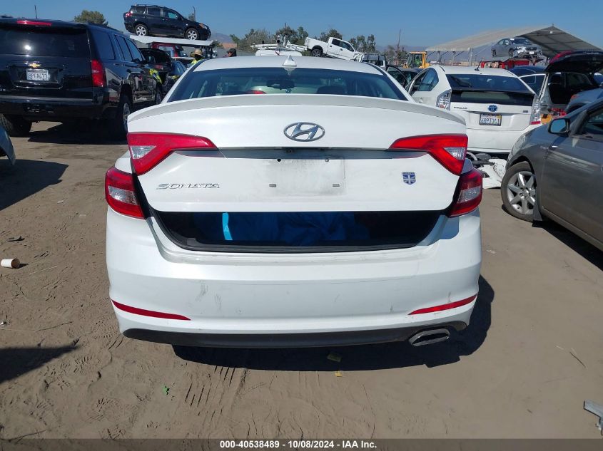 2017 HYUNDAI SONATA SE - 5NPE24AF0HH443614