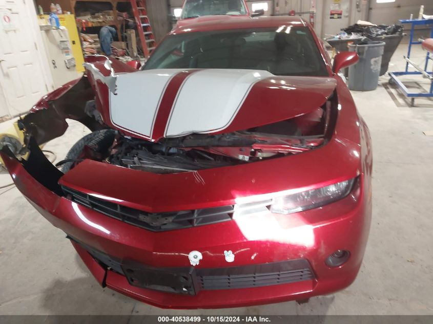 2014 Chevrolet Camaro 1Lt VIN: 2G1FB1E34E9304807 Lot: 40538499