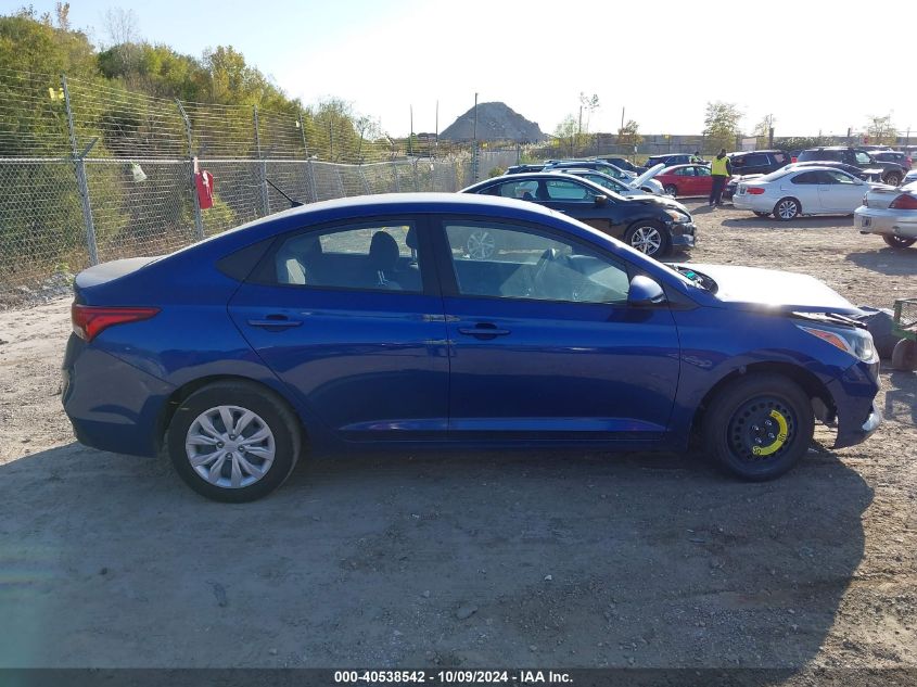 2021 Hyundai Accent Se VIN: 3KPC24A64ME129521 Lot: 40538542