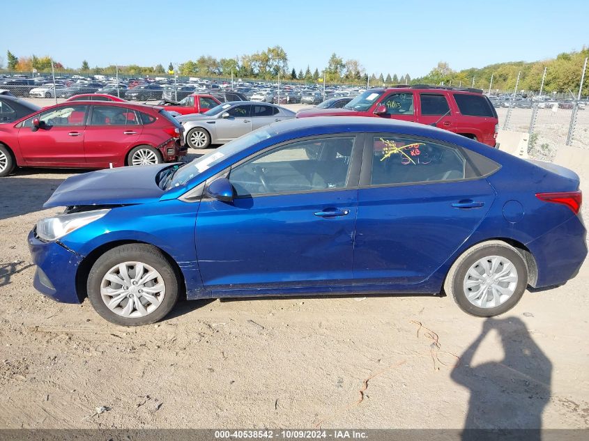 2021 Hyundai Accent Se VIN: 3KPC24A64ME129521 Lot: 40538542