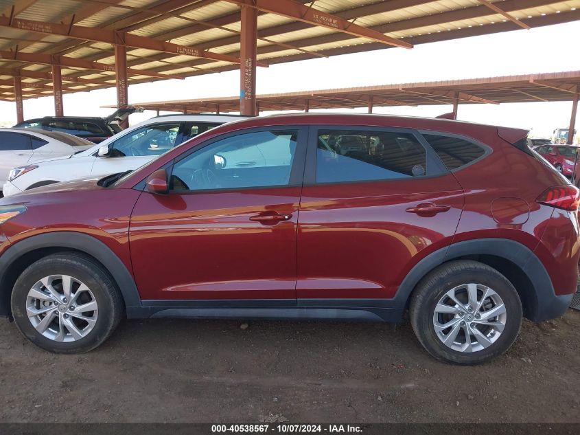 2020 Hyundai Tucson Se VIN: KM8J23A41LU099762 Lot: 40538567