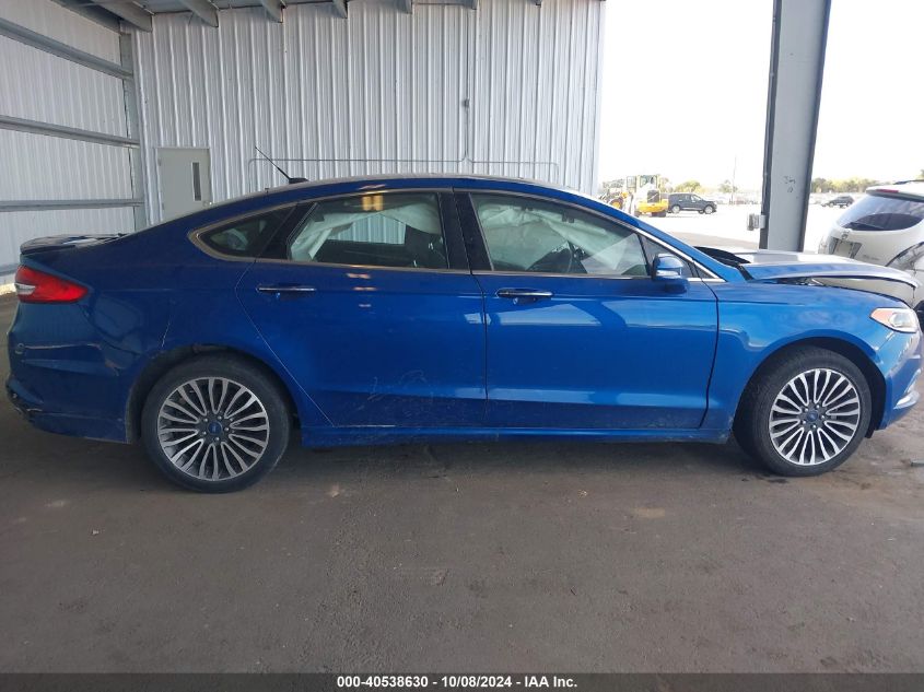 3FA6P0D90JR155668 2018 Ford Fusion Titanium