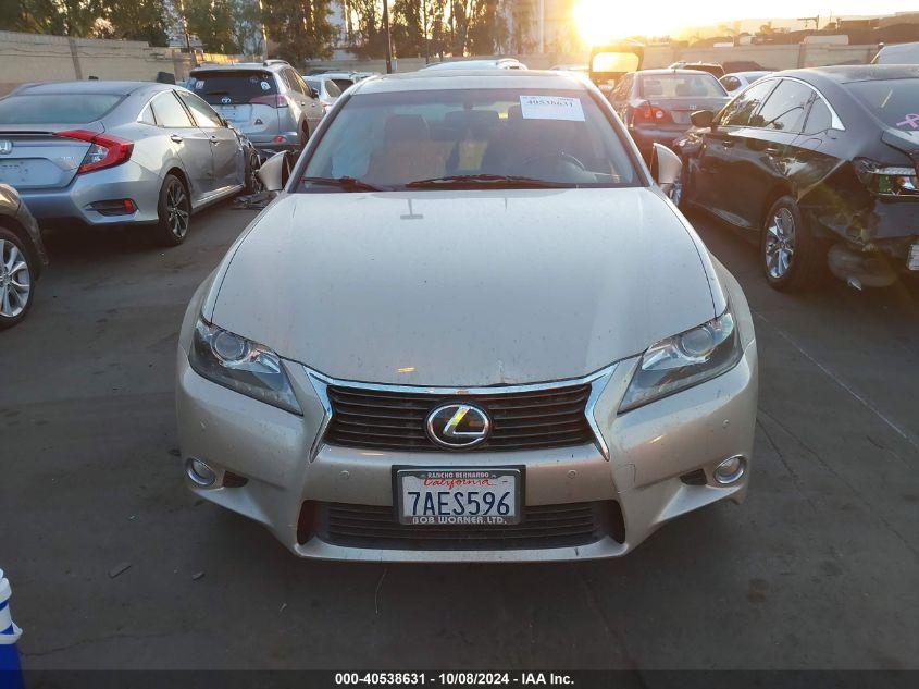 2013 Lexus Gs 350 VIN: JTHBE1BL6D5019764 Lot: 40538631