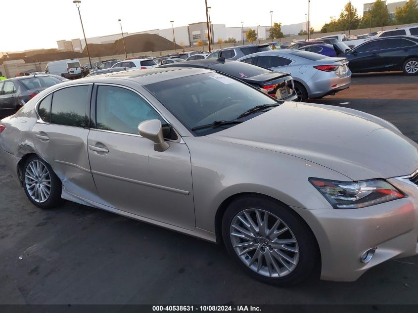 2013 Lexus Gs 350 VIN: JTHBE1BL6D5019764 Lot: 40538631