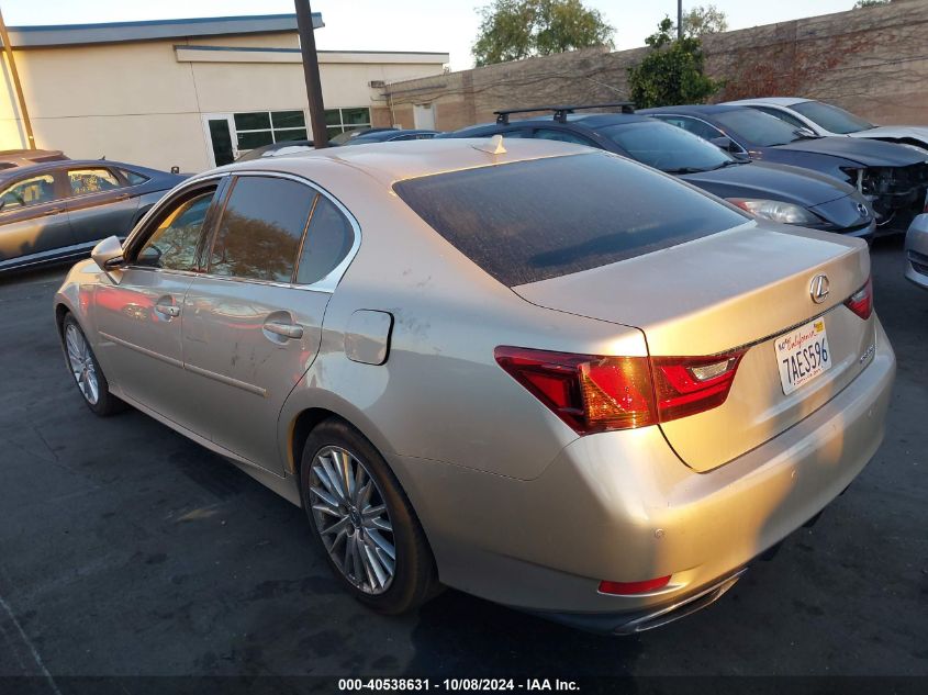 2013 Lexus Gs 350 VIN: JTHBE1BL6D5019764 Lot: 40538631