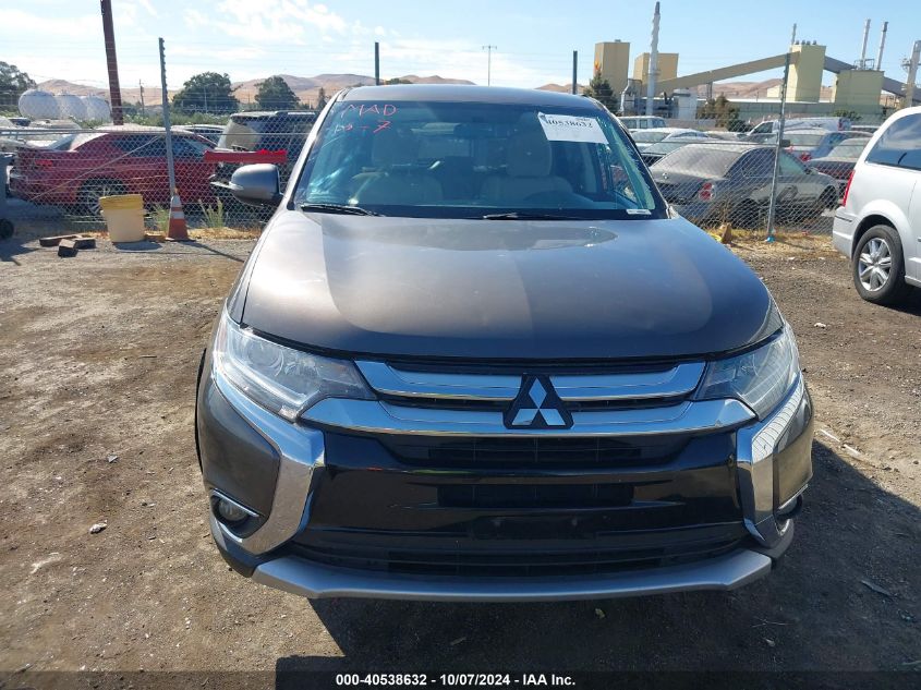 2017 Mitsubishi Outlander Se VIN: JA4AZ3A3XHZ057182 Lot: 40538632