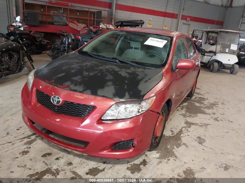 2009 Toyota Corolla Le VIN: JTDBL40E29J001256 Lot: 40538681