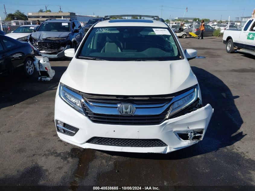 5FNRL6H85JB011669 2018 Honda Odyssey Touring