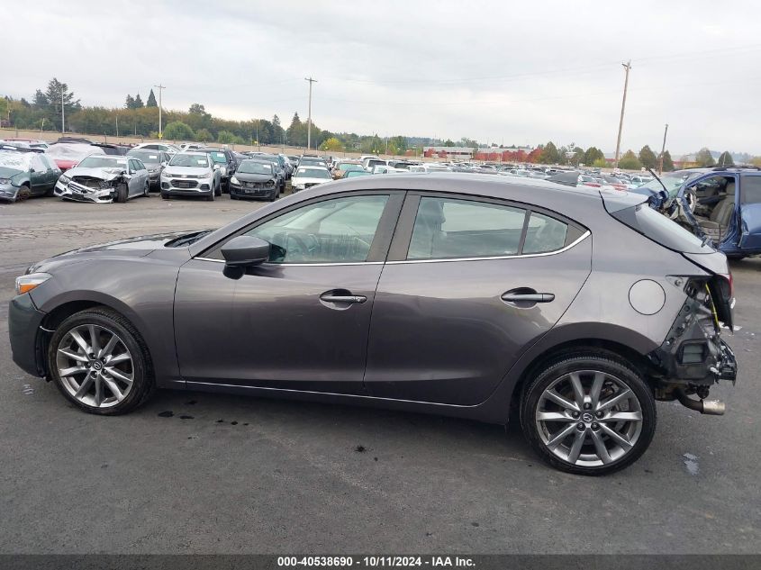 2018 Mazda Mazda3 Touring VIN: 3MZBN1L33JM204700 Lot: 40538690