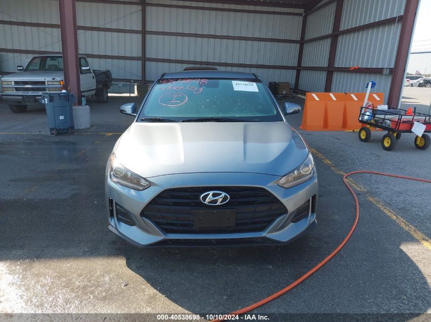 2019 Hyundai Veloster 2.0 VIN: KMHTG6AF7KU019764 Lot: 40538698