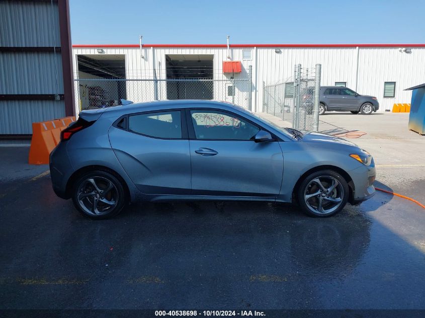 2019 Hyundai Veloster 2.0 VIN: KMHTG6AF7KU019764 Lot: 40538698