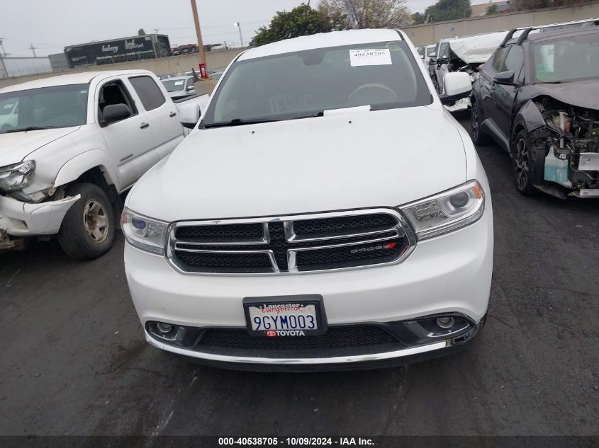 2017 Dodge Durango Sxt VIN: 1C4RDJAG5HC929043 Lot: 40538705