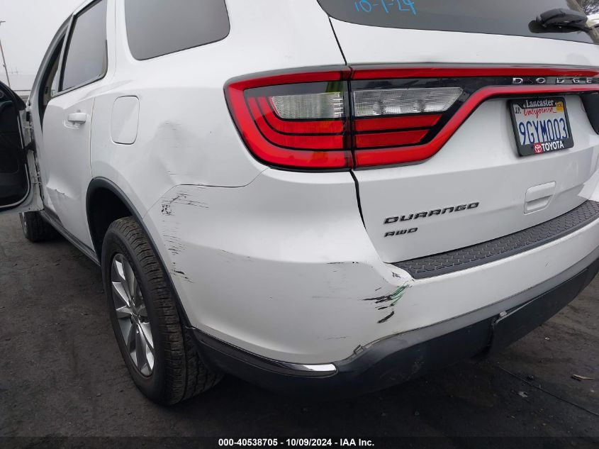 2017 Dodge Durango Sxt VIN: 1C4RDJAG5HC929043 Lot: 40538705