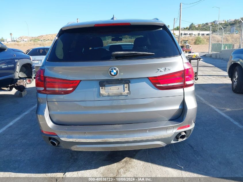 2016 BMW X5 xDrive35I VIN: 5UXKR0C56G0U08128 Lot: 40538723