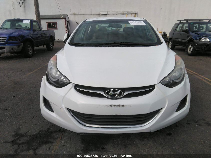 2011 Hyundai Elantra Gls VIN: 5NPDH4AE7BH053487 Lot: 40538726