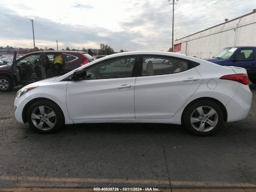 2011 Hyundai Elantra Gls VIN: 5NPDH4AE7BH053487 Lot: 40538726