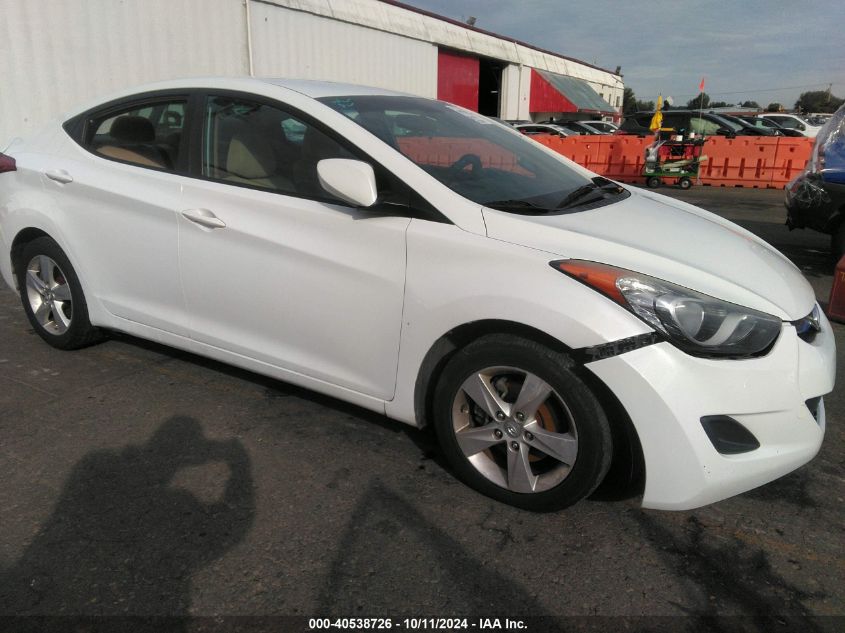 2011 Hyundai Elantra Gls VIN: 5NPDH4AE7BH053487 Lot: 40538726