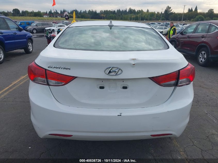 2011 Hyundai Elantra Gls VIN: 5NPDH4AE7BH053487 Lot: 40538726