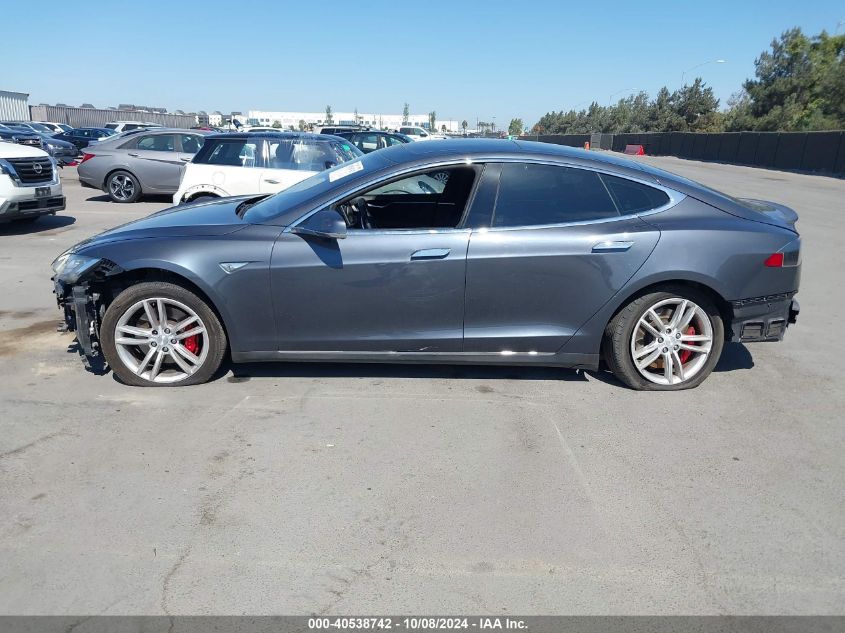 2015 Tesla Model S P85D VIN: 5YJSA1H44FF082134 Lot: 40538742