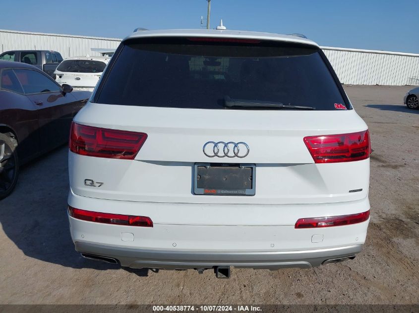 2019 Audi Q7 45 Premium VIN: WA1LHAF77KD044020 Lot: 40538774