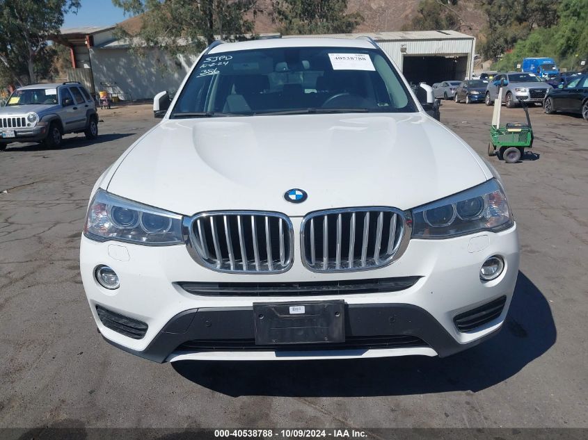 5UXWX9C50G0D80339 2016 BMW X3 xDrive28I