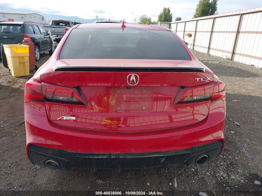 2019 Acura Tlx Tech A-Spec Pkgs VIN: 19UUB2F61KA003278 Lot: 40538806