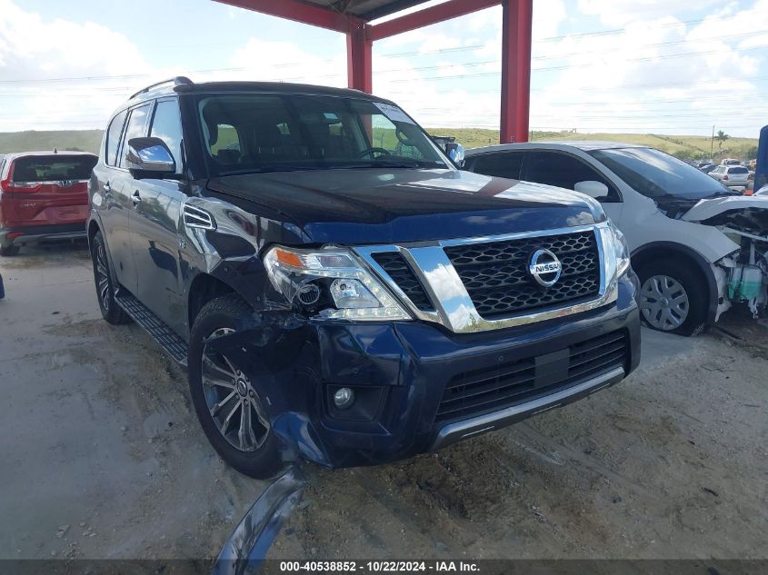 2020 Nissan Armada Sl 2Wd VIN: JN8AY2ND2L9110167 Lot: 40538852