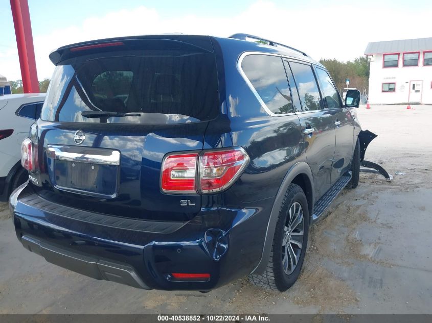 2020 Nissan Armada Sl 2Wd VIN: JN8AY2ND2L9110167 Lot: 40538852