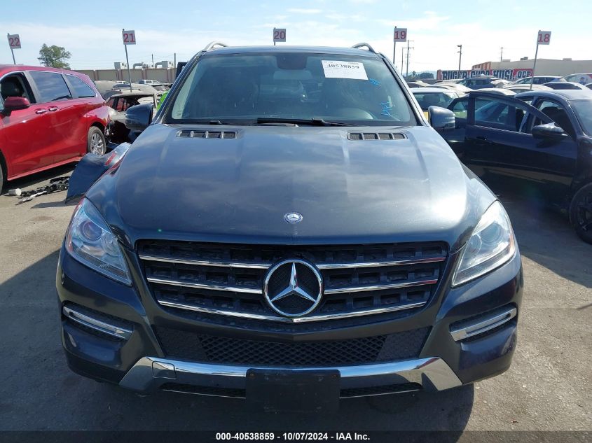 2012 Mercedes-Benz Ml 350 4Matic VIN: 4JGDA5HB4CA037371 Lot: 40538859