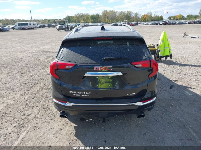 2018 GMC Terrain Denali VIN: 3GKALXEX0JL136955 Lot: 40538884