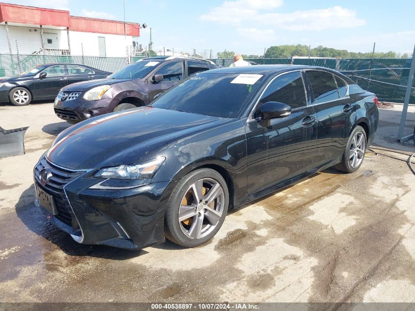 VIN JTHCZ1BL9GA001747 2016 Lexus GS, 350 no.2