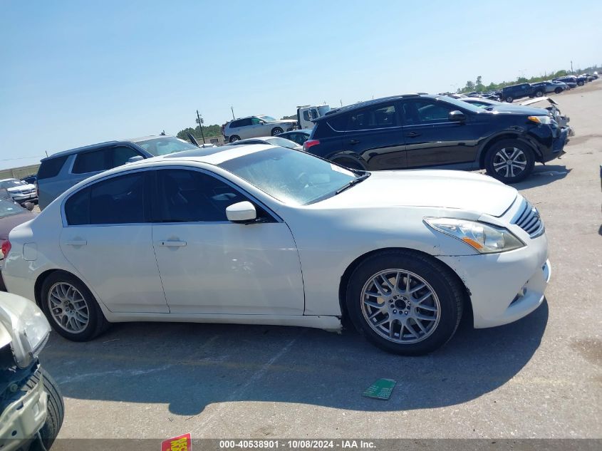 2013 Infiniti G37 Journey VIN: JN1CV6AP7DM724590 Lot: 40538901