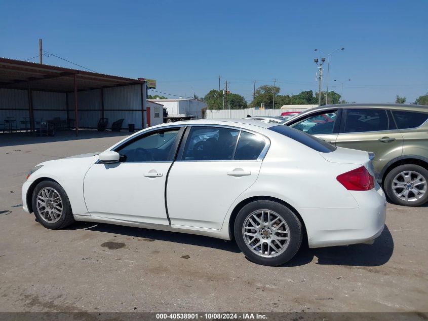 2013 Infiniti G37 Journey VIN: JN1CV6AP7DM724590 Lot: 40538901