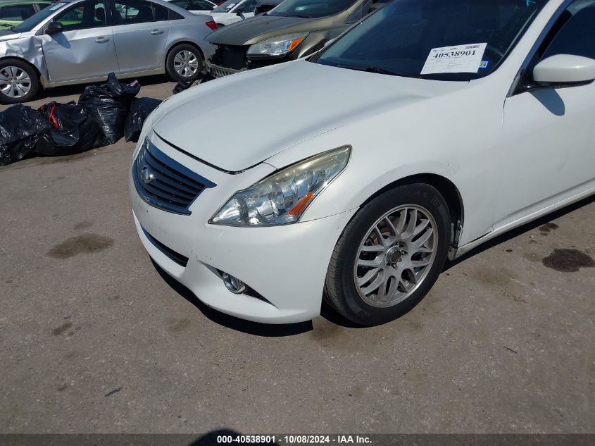 2013 Infiniti G37 Journey VIN: JN1CV6AP7DM724590 Lot: 40538901