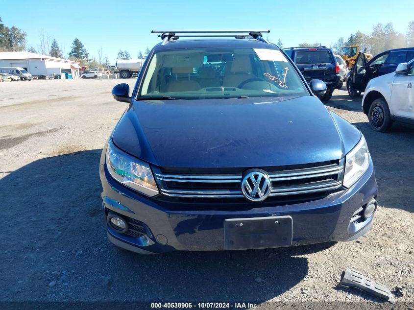 2015 Volkswagen Tiguan Se VIN: WVGAV7AX0FW515141 Lot: 40538906