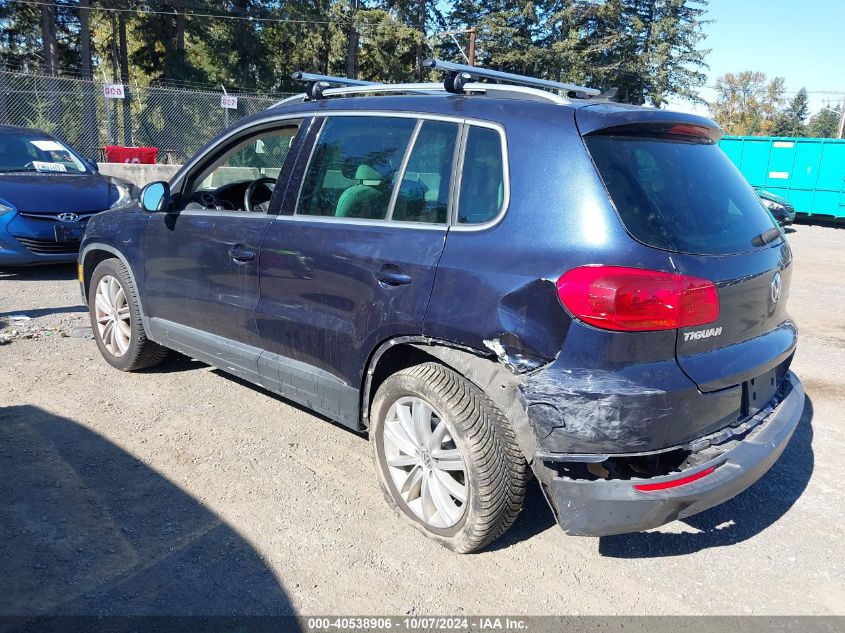 2015 VOLKSWAGEN TIGUAN SE - WVGAV7AX0FW515141