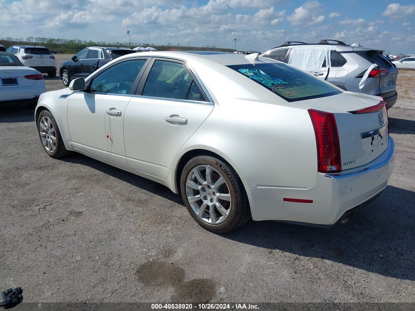 2009 CADILLAC CTS VIN: 1G6DV57V590128171
