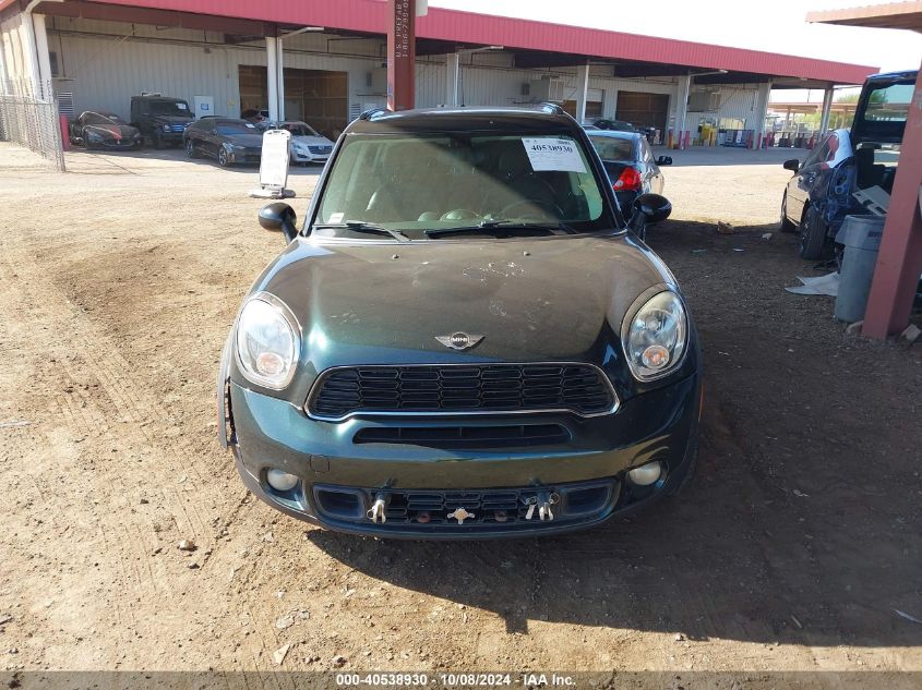 2013 Mini Countryman Cooper S VIN: WMWZC3C55DWP51523 Lot: 40538930