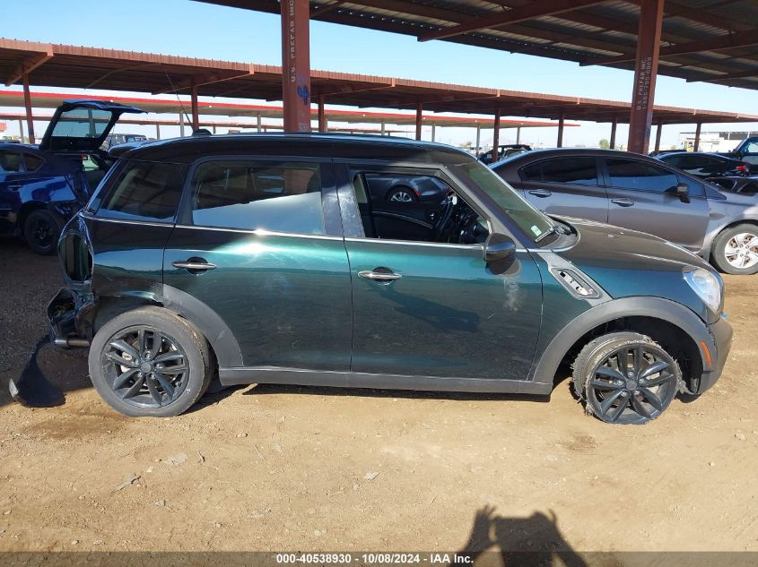 2013 Mini Countryman Cooper S VIN: WMWZC3C55DWP51523 Lot: 40538930